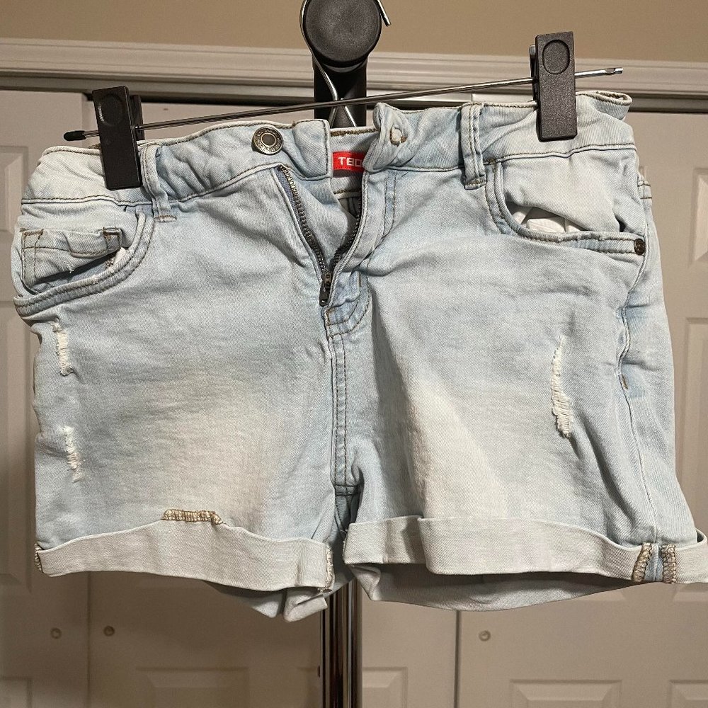 TBOE Women's Stretchy Denim Shorts Skinny Size 00